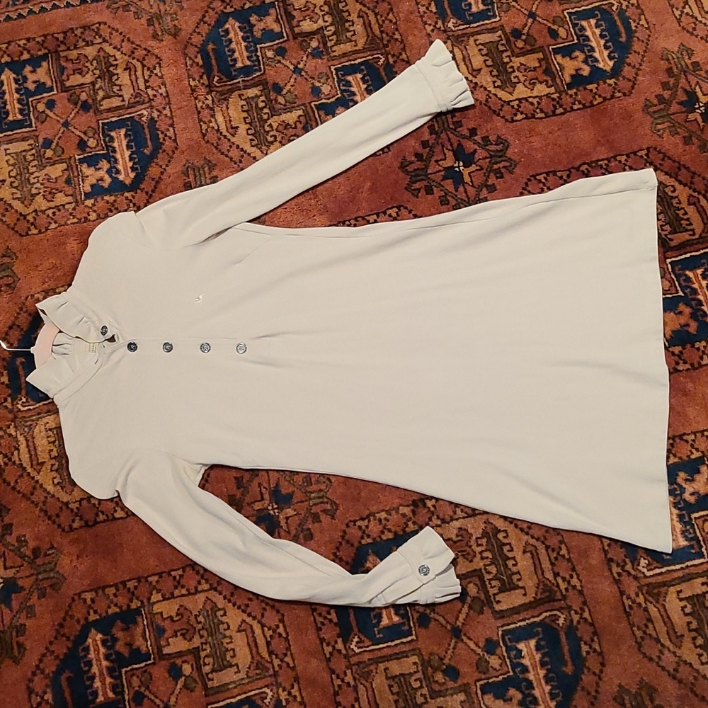 Burberry dress, ladies small, tan, knit
